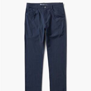 Men’s Vuori Meta athletic slim Pant size 36 length 34 color ink New with tags